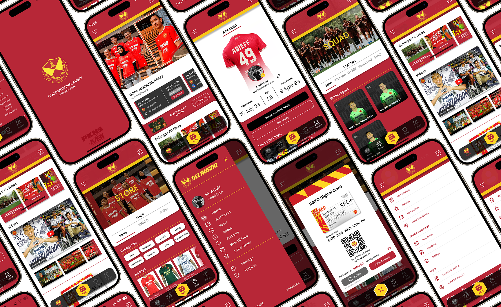 Selangor App Mockup